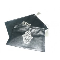 Handmade Embroidered Leather Handbag (Medium)